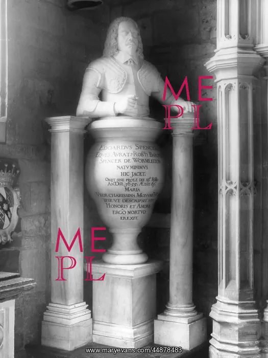 : TOMB OF EDWARD SPENCER : TOMB OF EDWARD SPENCER