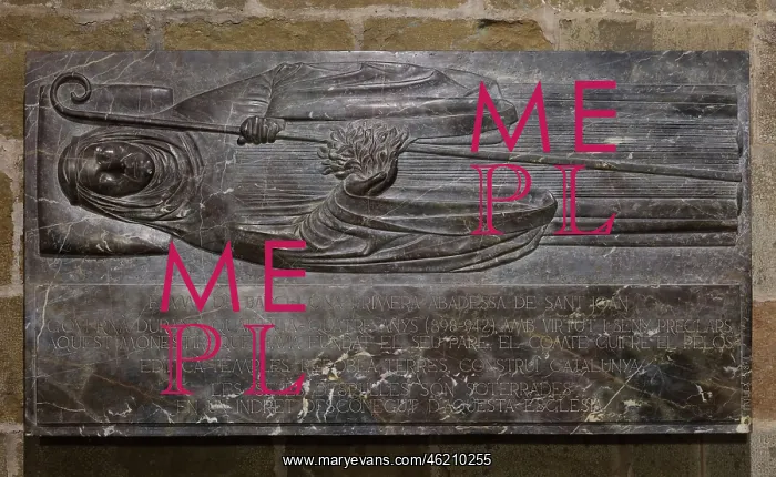: Tomb of Emma of Barcelona : Tomb of Emma of Barcelona