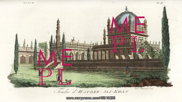 : Tomb of Hyder Ali Khan, Sultan of Mysore, India : Tomb of Hyder Ali Khan, Sultan of Mysore, India