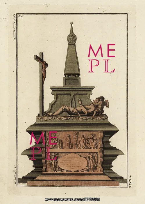 : Tomb of a knight who had participated in a crusade : Tomb of a knight who had participated in a crusade