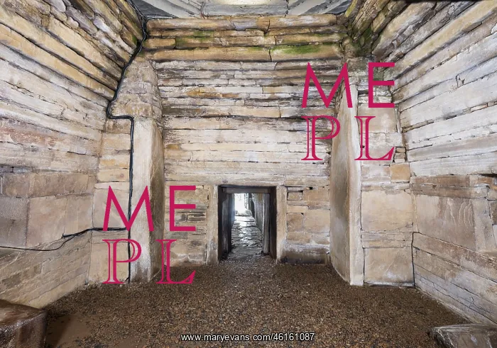 : Tomb, Maeshowe chambered cairn, Stenness, Mainland, Orkney : Tomb, Maeshowe chambered cairn, Stenness, Mainland, Orkney