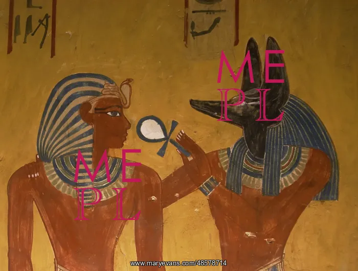 : Tomb of Menjeperura or Thutmose IV. The pharaoh received by : Tomb of Menjeperura or Thutmose IV. The pharaoh received by