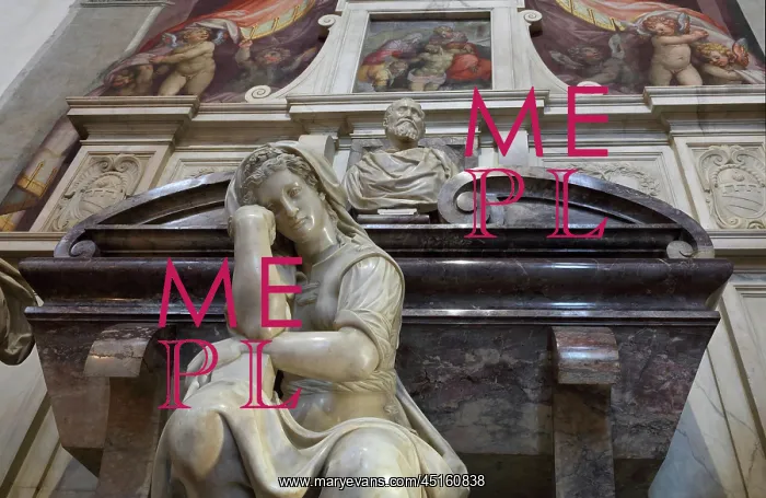: Tomb of Michelangelo, Santa Croce, Florence, Tuscany, Italy : Tomb of Michelangelo, Santa Croce, Florence, Tuscany, Italy
