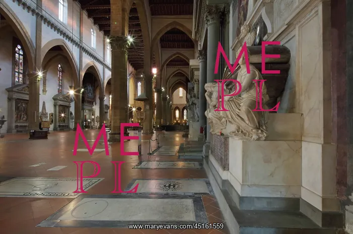 : Tomb of Michelangelo, Santa Croce, Florence, Tuscany, Italy : Tomb of Michelangelo, Santa Croce, Florence, Tuscany, Italy