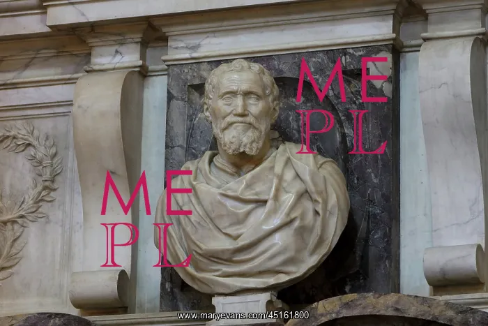 : Tomb of Michelangelo, Santa Croce, Florence, Tuscany, Italy : Tomb of Michelangelo, Santa Croce, Florence, Tuscany, Italy