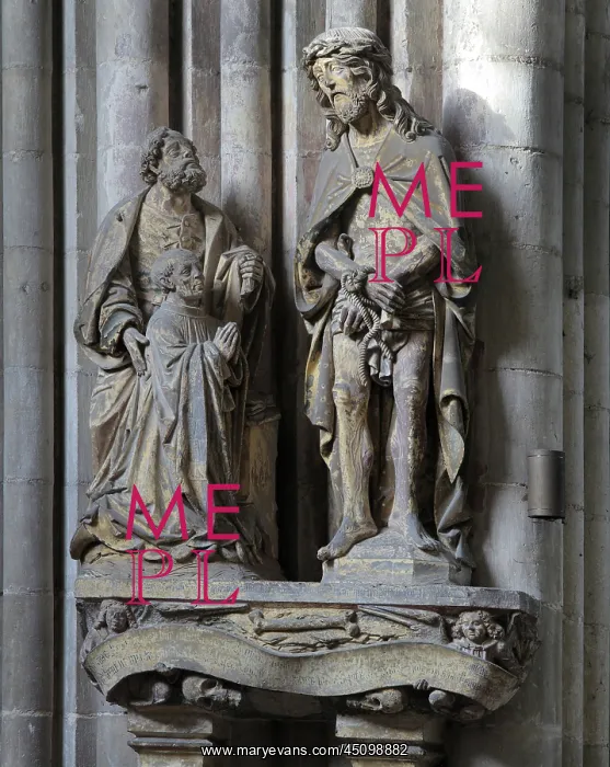 : Tomb of Pierre Burry, Amiens Cathedral, Picardy, France : Tomb of Pierre Burry, Amiens Cathedral, Picardy, France
