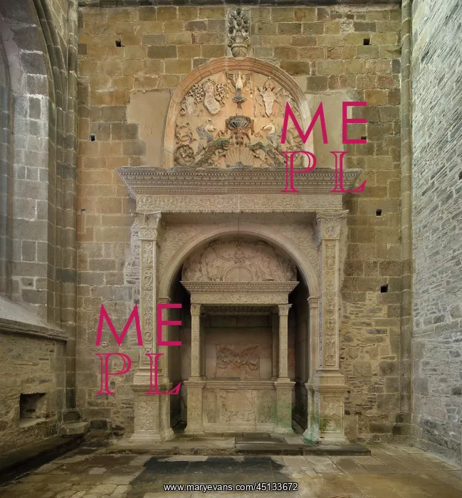 : Tomb of Thomas James, Cathedral Saint-Samson : Tomb of Thomas James, Cathedral Saint-Samson