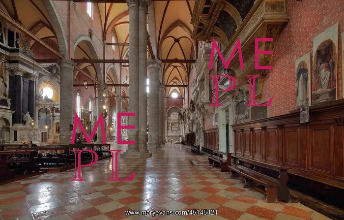 : Tombs, Basilica of San Giovanni e Paolo, Venice, Italy : Tombs, Basilica of San Giovanni e Paolo, Venice, Italy
