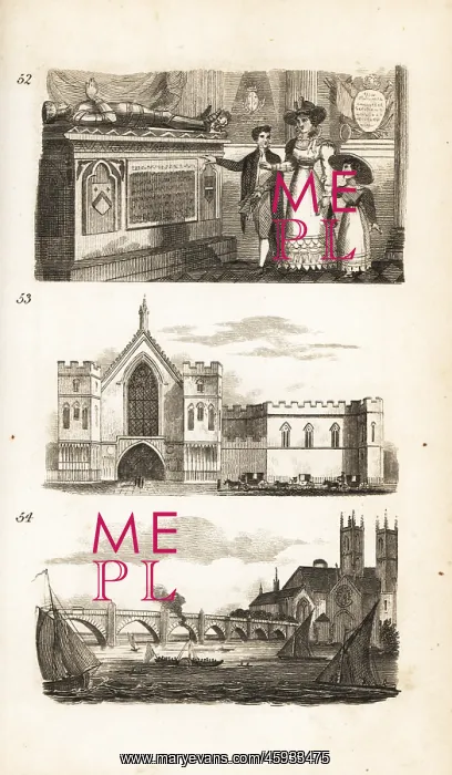  : Tombs in Westminster Abbey, Westminster Hall