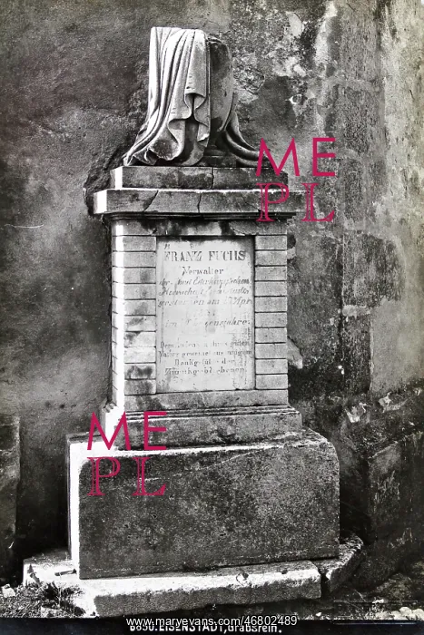 : Tombstone in Eisenstadt : Tombstone in Eisenstadt