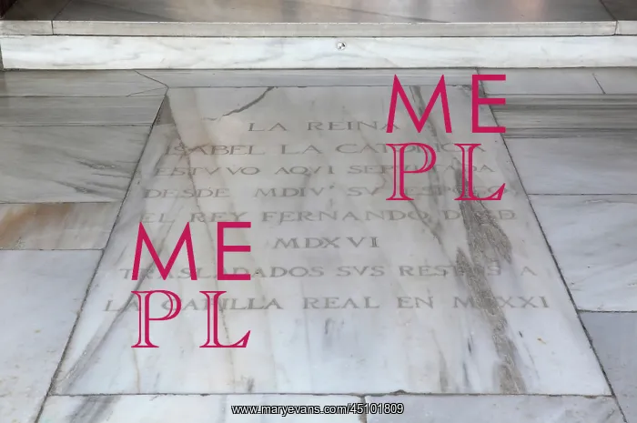: Tombstone of Ferdinand and Isabella, San Francisco : Tombstone of Ferdinand and Isabella, San Francisco