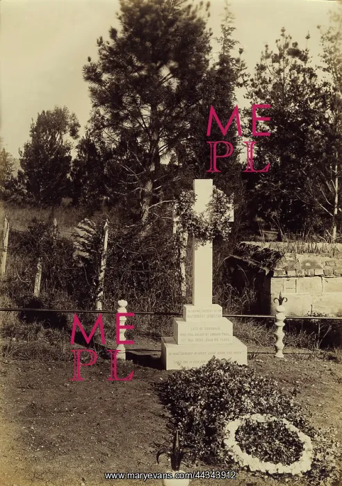 : Tombstone of Rev. R. Johnston : Tombstone of Rev. R. Johnston