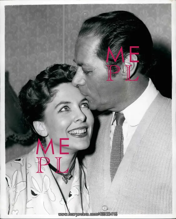 : Tonia Lee, My Fair Lady understudy, with Rex Harrison : Tonia Lee, My Fair Lady understudy, with Rex Harrison