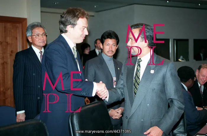: Tony Blair & Sultan Of Brunei : Tony Blair & Sultan Of Brunei
