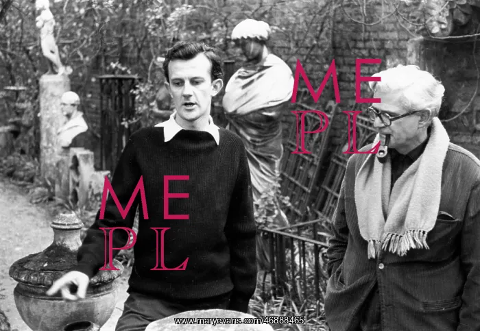 : Tony Richardson with George Devine, 1960 : Tony Richardson with George Devine, 1960