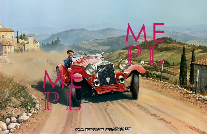 : Tooling around Tuscany 1931 Alpha-Romeo : Tooling around Tuscany 1931 Alpha-Romeo