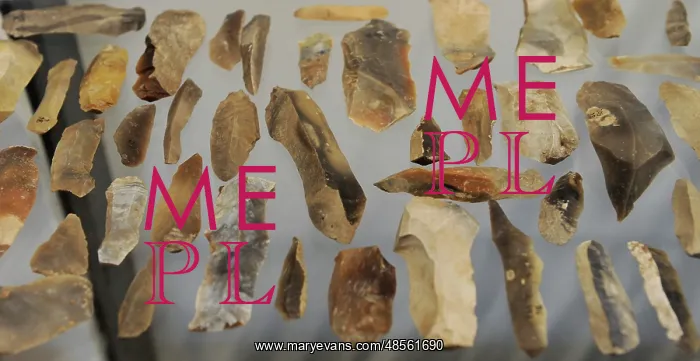 : Tools of Bromme Culture. 11000 BC : Tools of Bromme Culture. 11000 BC