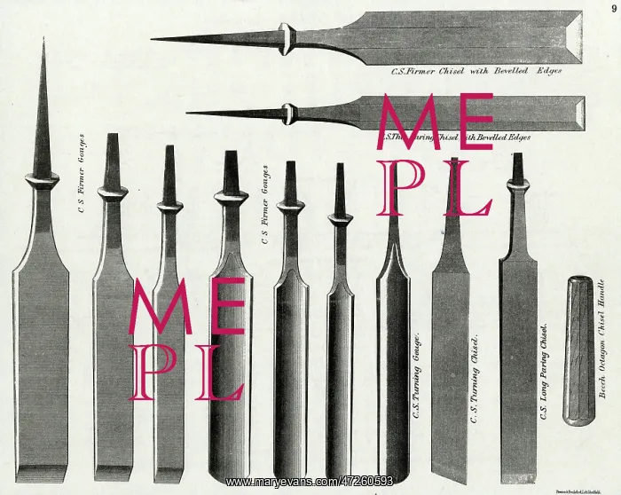  : TOOLS / CHISELS ETC / 1889