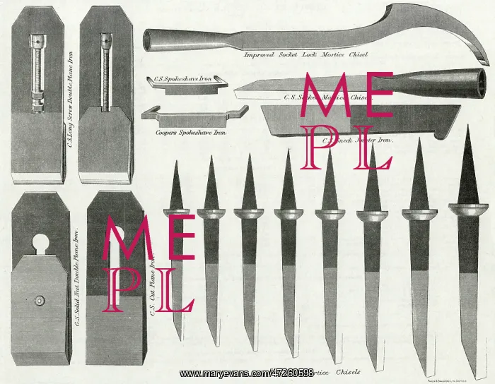  : TOOLS / CHISELS ETC / 1889