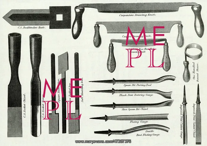  : TOOLS / CHISELS ETC / 1889