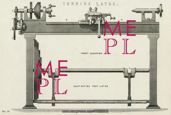  : TOOLS / FOOT-LATHE