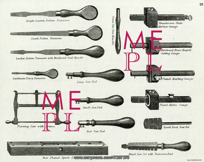 : TOOLS / GAUGES ETC / 1889 : TOOLS / GAUGES ETC / 1889
