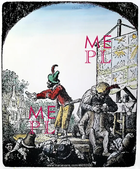 : Tooth breaker at the fair, 18th century : Tooth breaker at the fair, 18th century