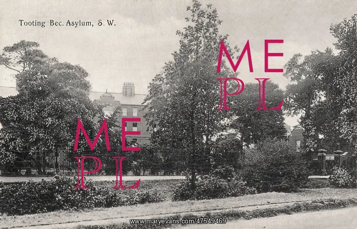 : Tooting Bec Asylum, Surrey : Tooting Bec Asylum, Surrey