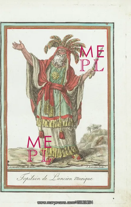 : Topiltzin or high priest of the ancient Aztec people : Topiltzin or high priest of the ancient Aztec people
