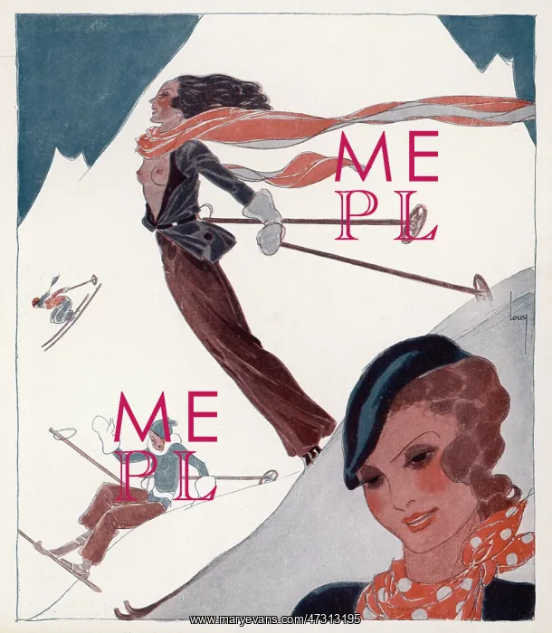 : TOPLESS SKI JUMPER 1935 : TOPLESS SKI JUMPER 1935
