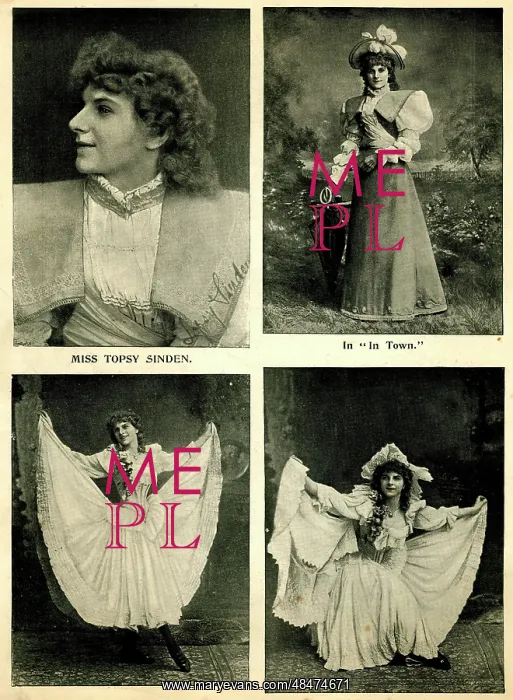  : Topsy Sinden, four portraits