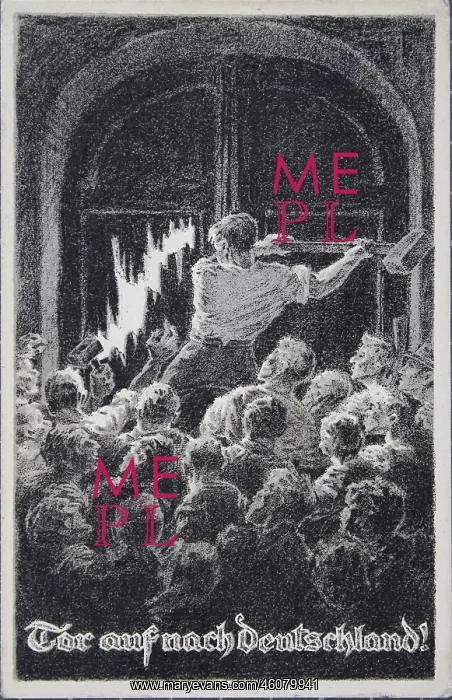 : 'Tor auf nach Deutschland!'. 1925 : 'Tor auf nach Deutschland!'. 1925