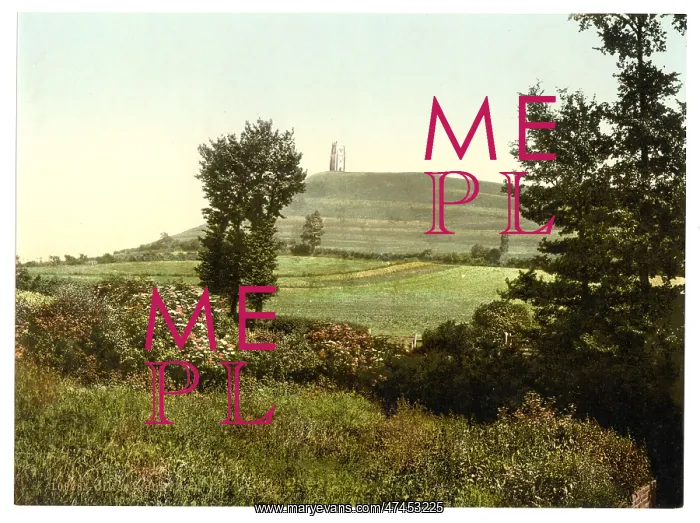 : Tor Hill, Glastonbury, England : Tor Hill, Glastonbury, England