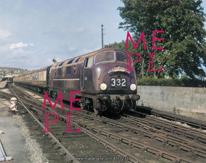 : Torbay Express diesel train : Torbay Express diesel train