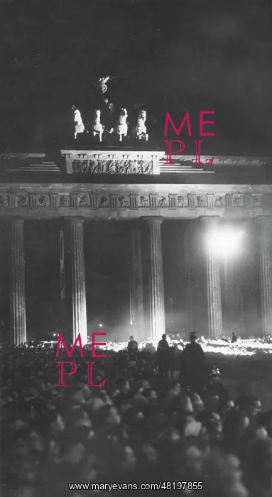 : Torchlight procession in Berlin, 1933 : Torchlight procession in Berlin, 1933