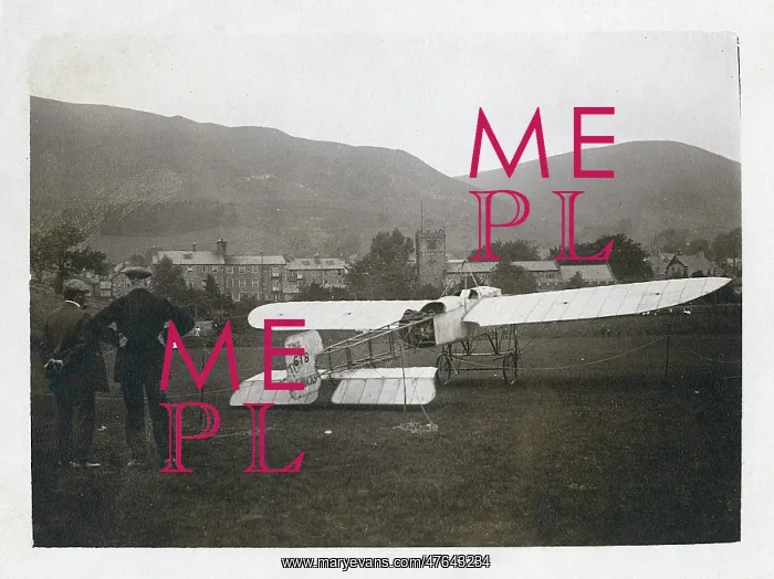 : The Tornado, Bleriot plane of B C Hucks : The Tornado, Bleriot plane of B C Hucks