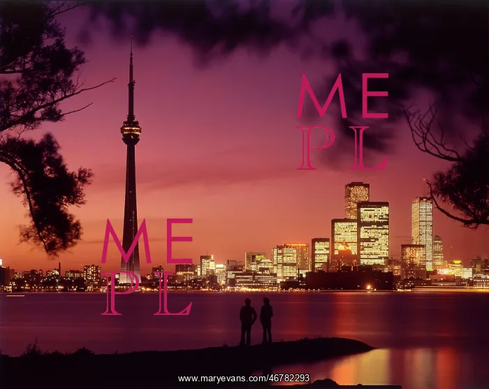 : Toronto, Ontario, Canada - The CN Tower and Skyline : Toronto, Ontario, Canada - The CN Tower and Skyline