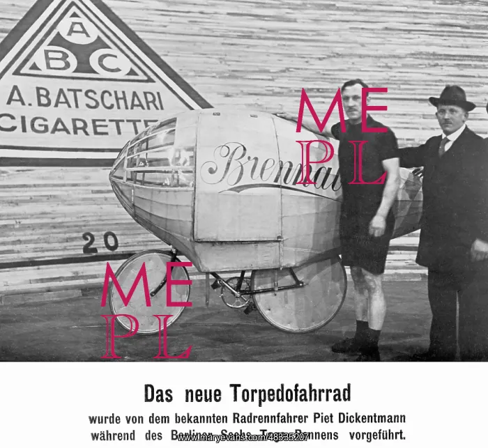 : Torpedo bicycle, 1914 : Torpedo bicycle, 1914