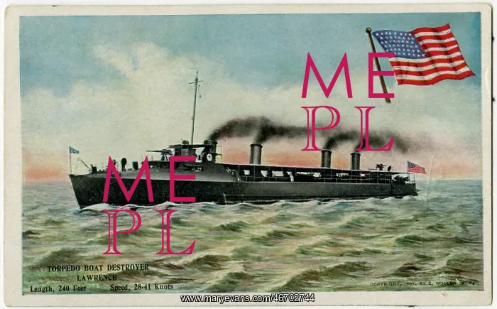 : Torpedo Boat Destroyer Lawrence - US Navy : Torpedo Boat Destroyer Lawrence - US Navy