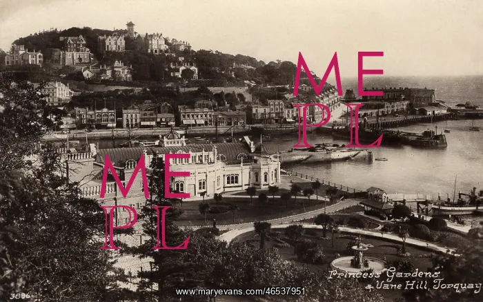  : Torquay, Devon - Princess Gardens & Vane Hill