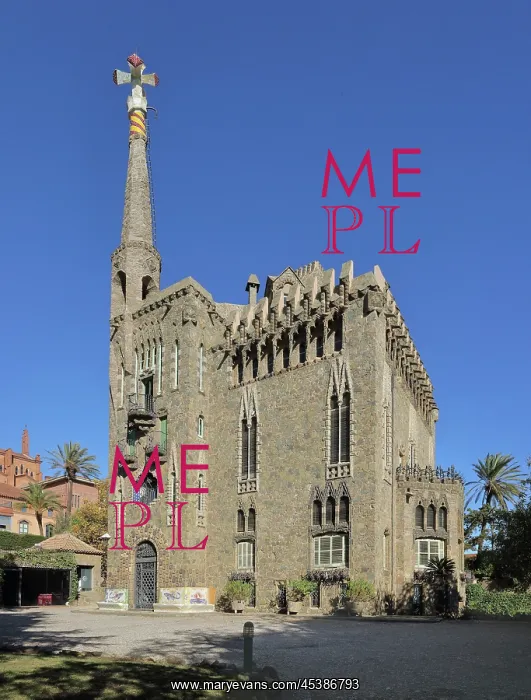 : Torre Bellesguard, Barcelona : Torre Bellesguard, Barcelona