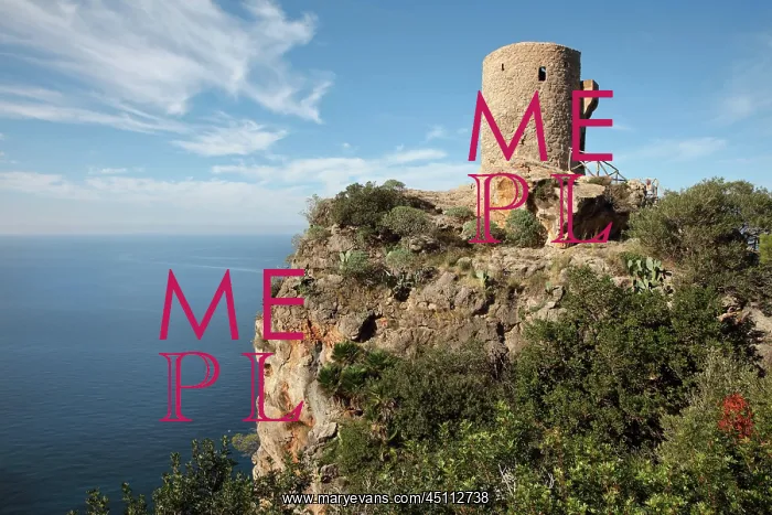 : Torre des Venger, Serra de Tramuntana, Majorca : Torre des Venger, Serra de Tramuntana, Majorca