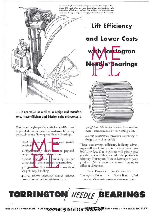  : Torrington Bearings