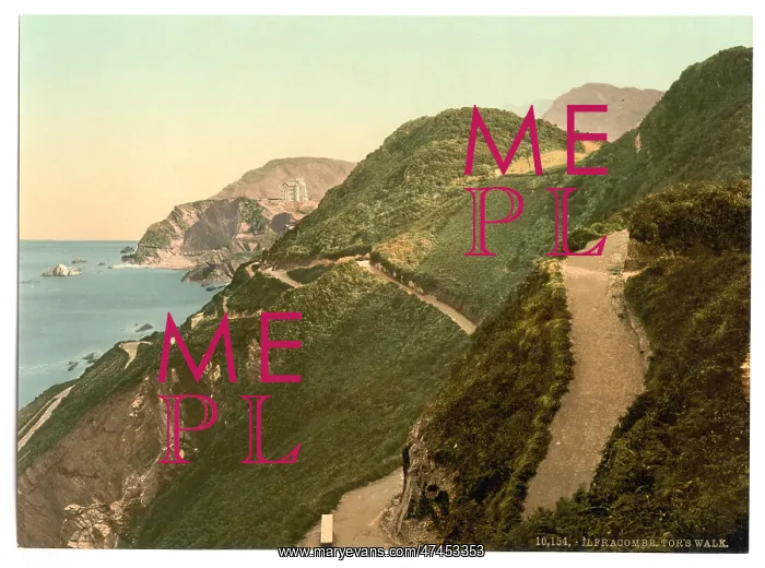 : Tor's Walk, Ilfracombe, England : Tor's Walk, Ilfracombe, England
