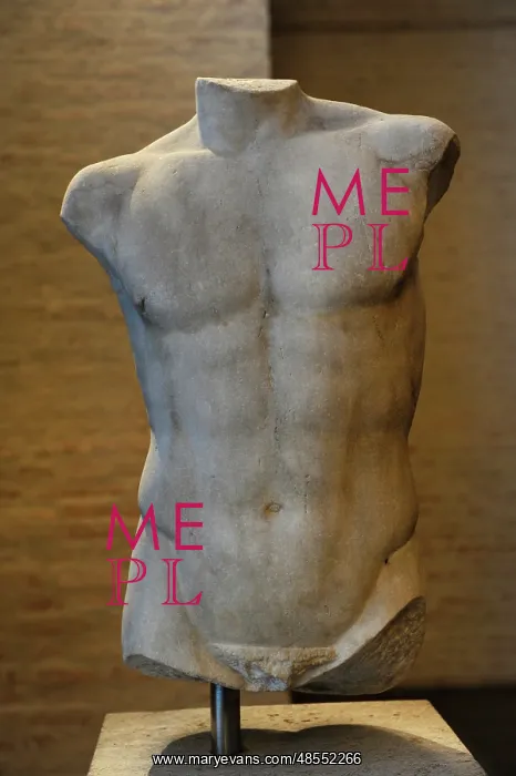 : Torso of a statue of Apollo. Roman sculpture after original : Torso of a statue of Apollo. Roman sculpture after original
