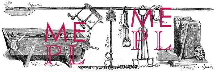 : Torture Instruments at the Tower of London 1883 : Torture Instruments at the Tower of London 1883