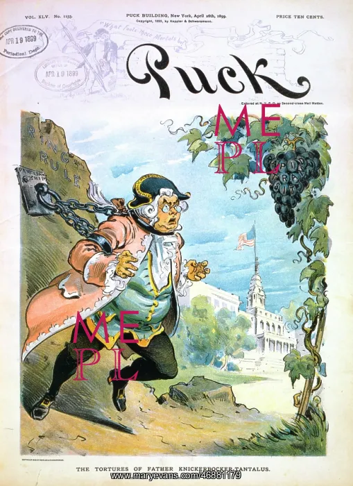 : The tortures of Father Knickerbocker-Tantalus : The tortures of Father Knickerbocker-Tantalus