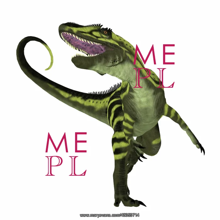 : Torvosaurus dinosaur, front view on white background : Torvosaurus dinosaur, front view on white background