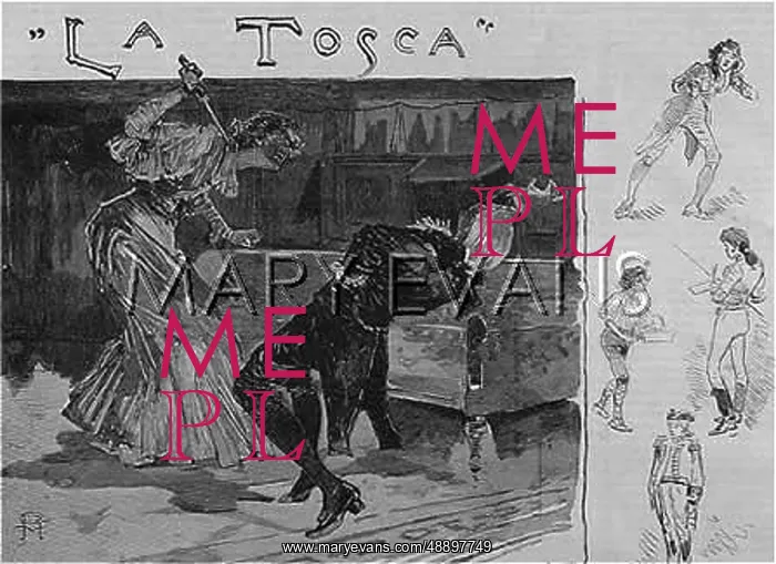 : Tosca kills Scarpia : Tosca kills Scarpia
