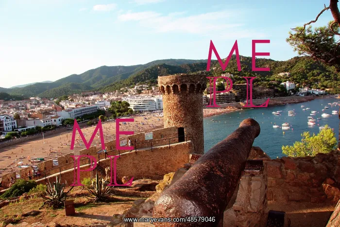 : TOSSA DE MAR. Catalonia. Spain : TOSSA DE MAR. Catalonia. Spain